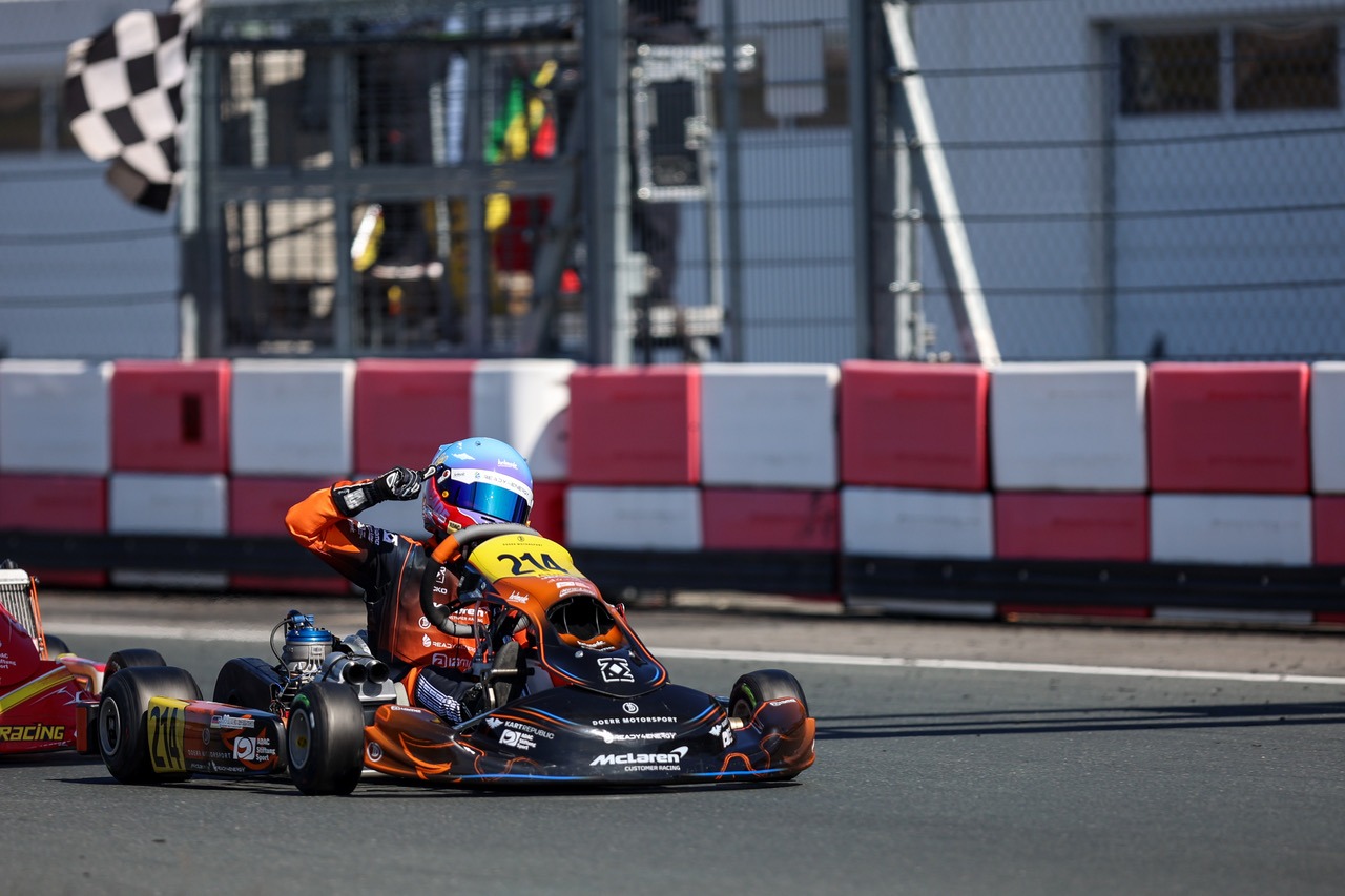 Henri Möhring gewinnt in Mülsen beim ADAC Kart Masters für Dörr Motorsport und Ready4Energy
