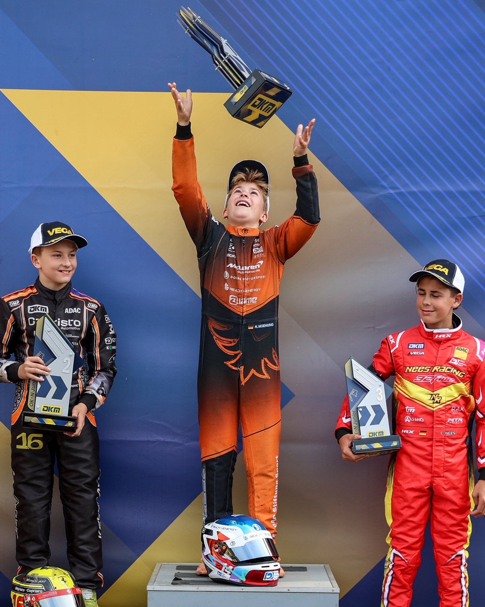 Henri Möhring feiert seinen vierten Finalsieg in Folge auf dem Podium der DKM in Kerpen 2026
